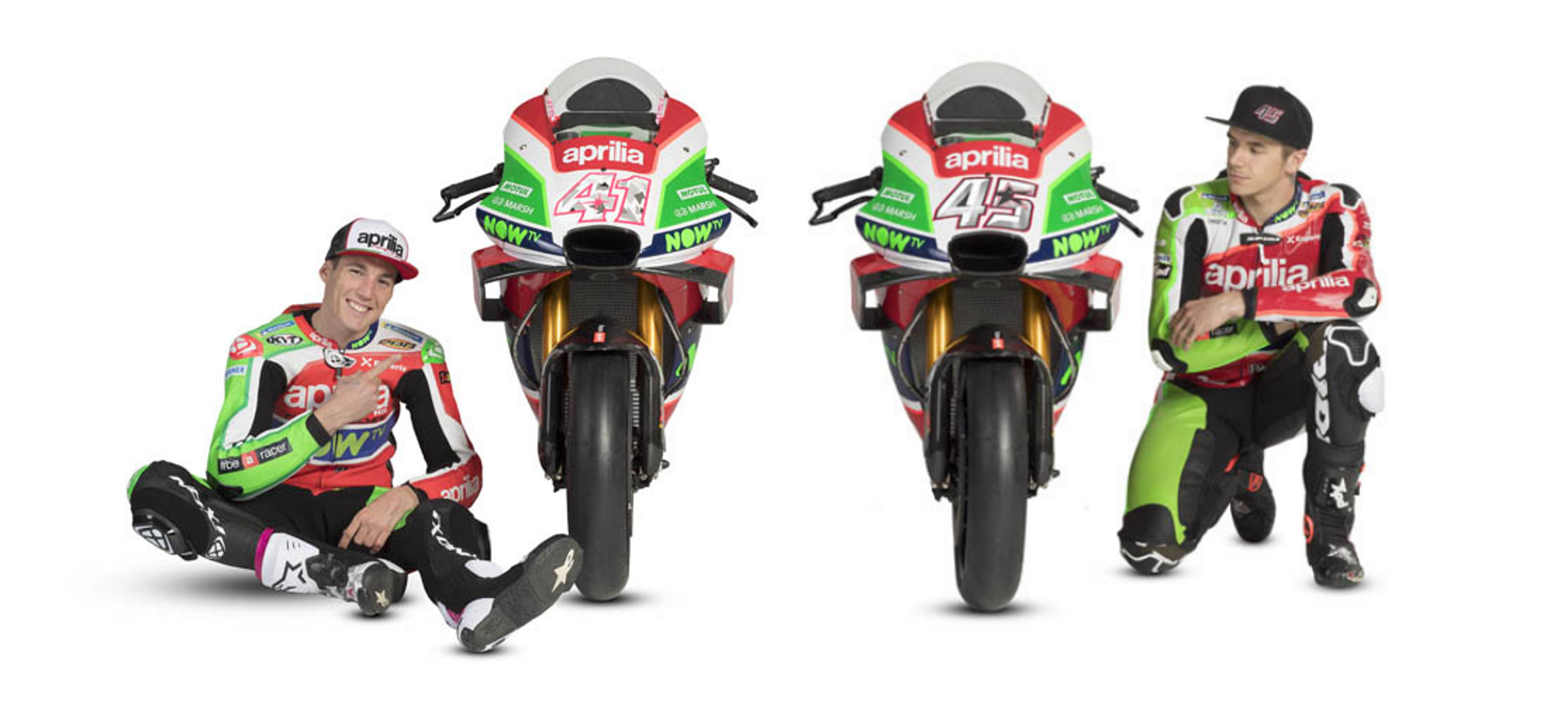 MotoGP : Présentation Aprilia Gresini 2018