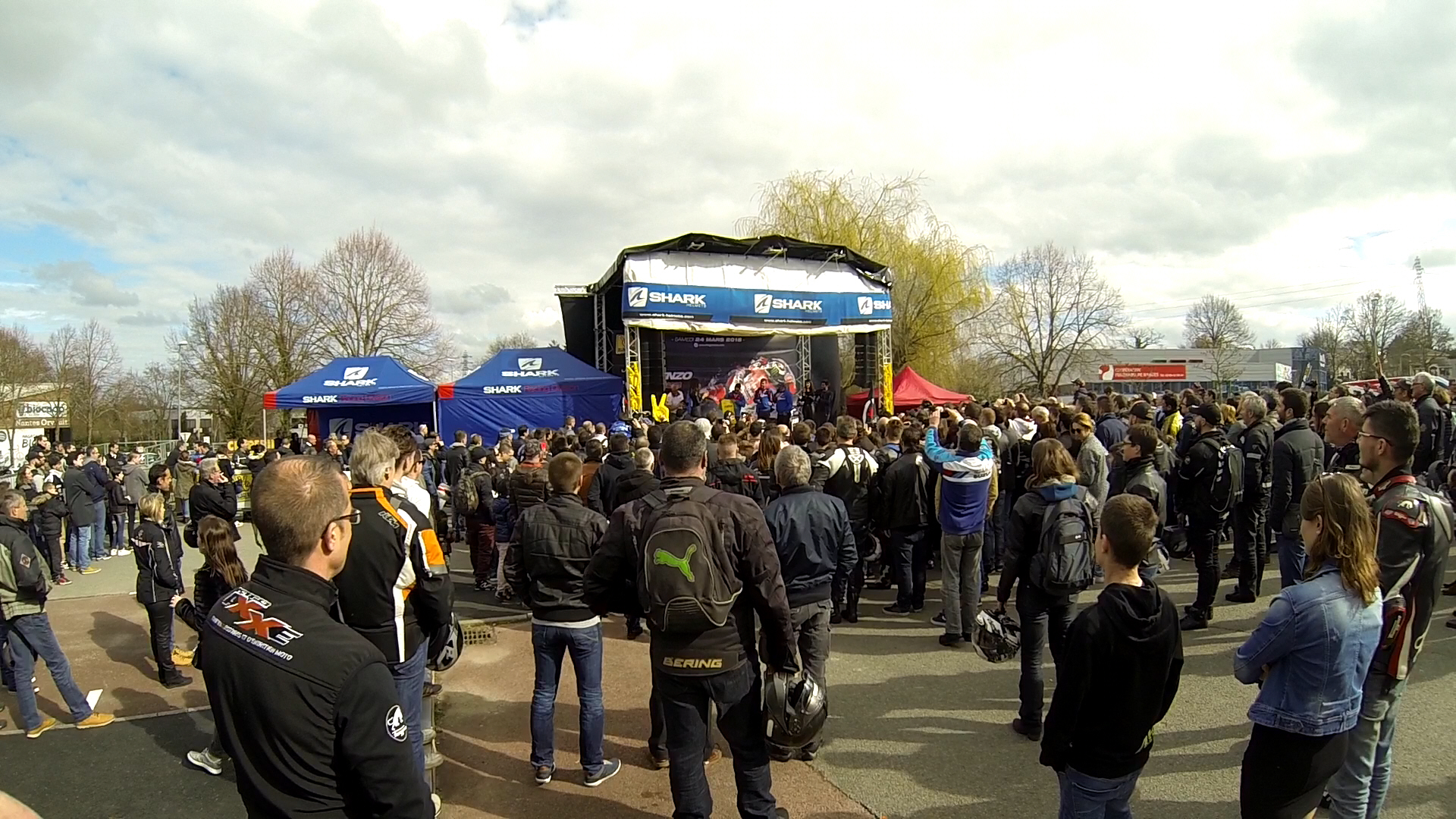 Sortie Jorge Lorenzo de passage à Nantes